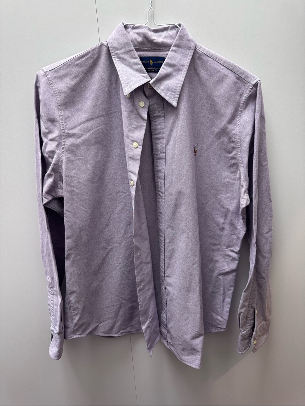 Ralph Lauren Lavender Button-Down Oxford Shirt
